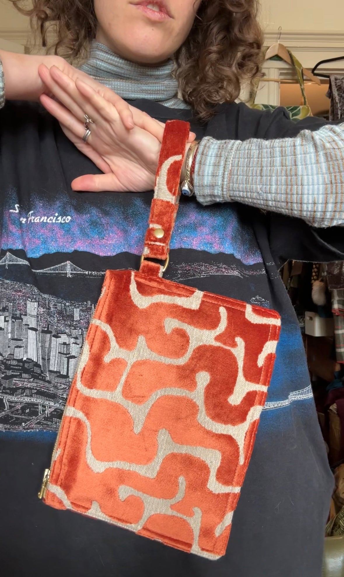 Small Treasure Wristlet