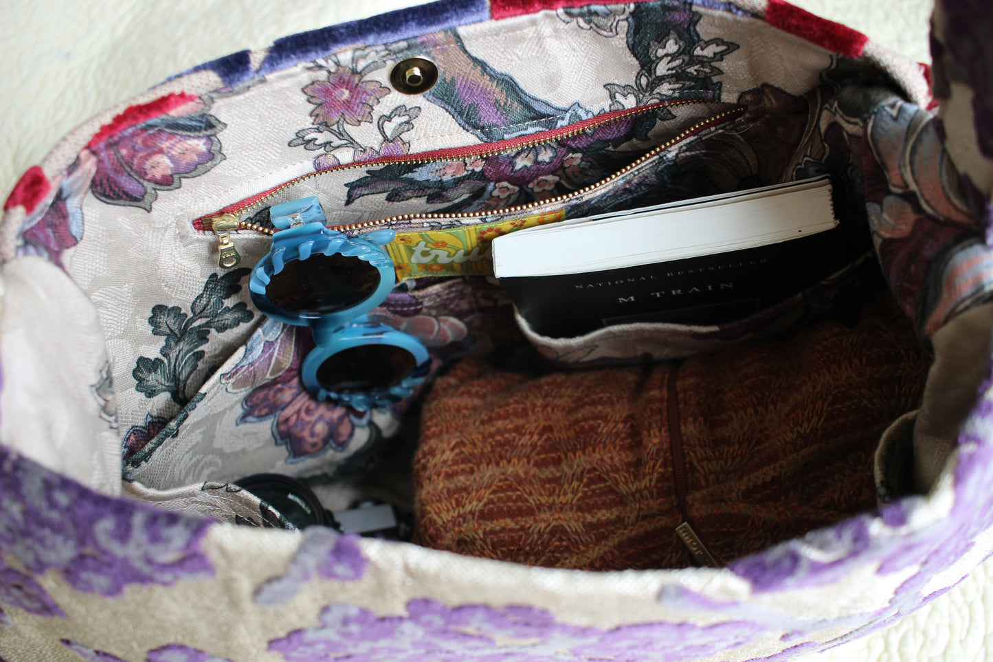 Lilac & Myrtle Getaway Tote