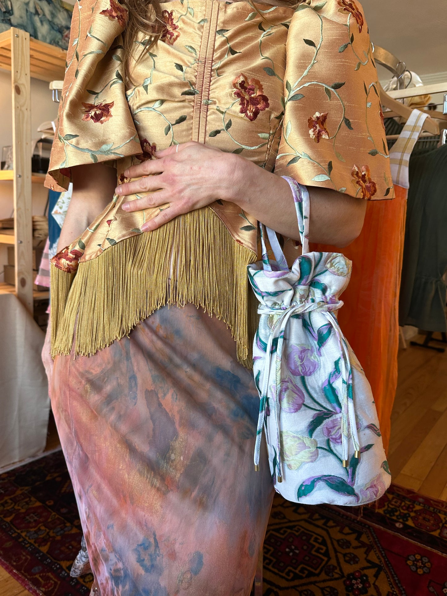Tulip Blossom Wristlet