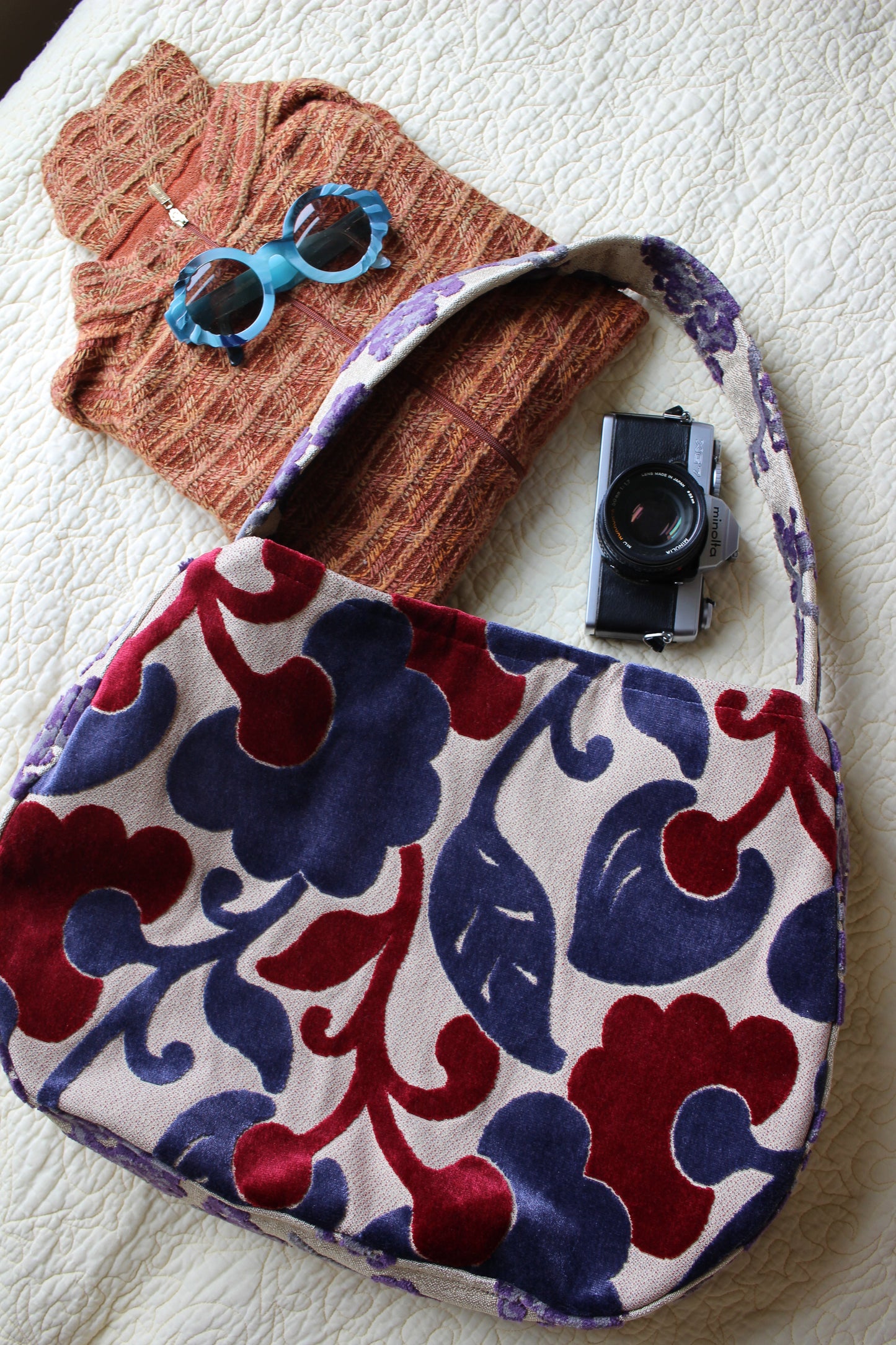 Lilac & Myrtle Getaway Tote